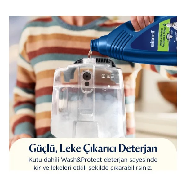 Bissell Powerwash Pet 3878n Koltuk Ve Halı Yıkama Makinesi - Görsel 6