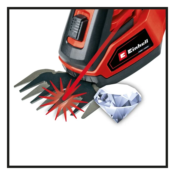 Einhell Ge-Cg 18/100 Li Tek Akülü 2.5 Ah Çim Ve Çalı Makası - Görsel 4