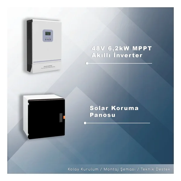 Matech 8 Kw Solar Paket Sistem (8000w/Gün) - Görsel 3