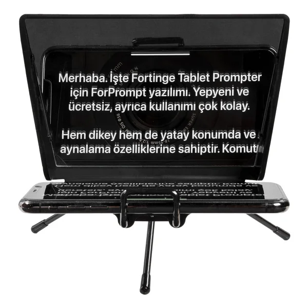 Fortinge Mıa Kıt(Telefon Prompter+Bluetooth Kumanda) - Siyah - Görsel 3
