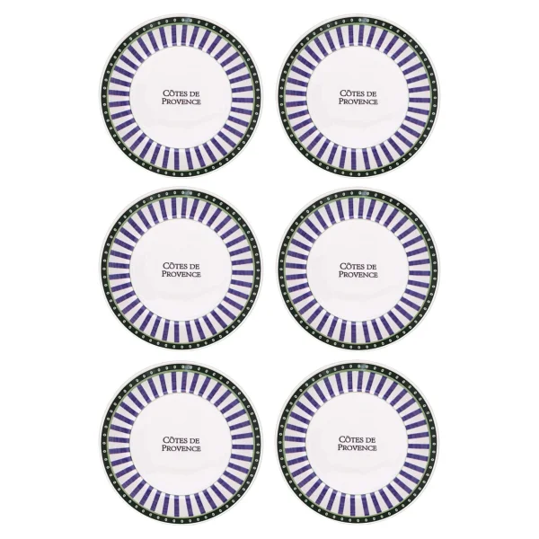 The Mia Provence 20 Cm 6'lı Yemek Tabağı - Görsel 6