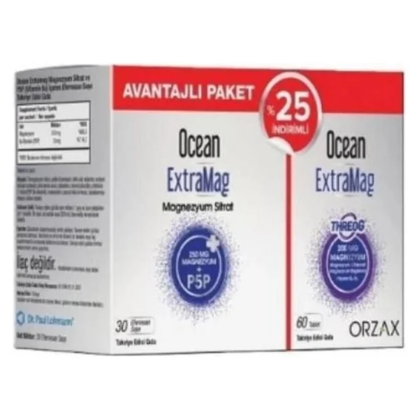 Ocean Extramag 30 Saşe + 60 Tablet - Görsel 2