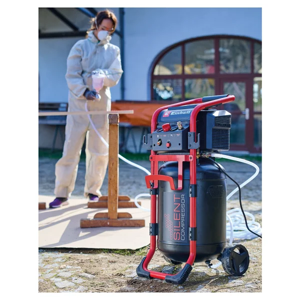 Einhell Te-Ac 270/50 Silent, Sessiz Hava Kompresörü (Yağsız) - 4010451 - Görsel 2