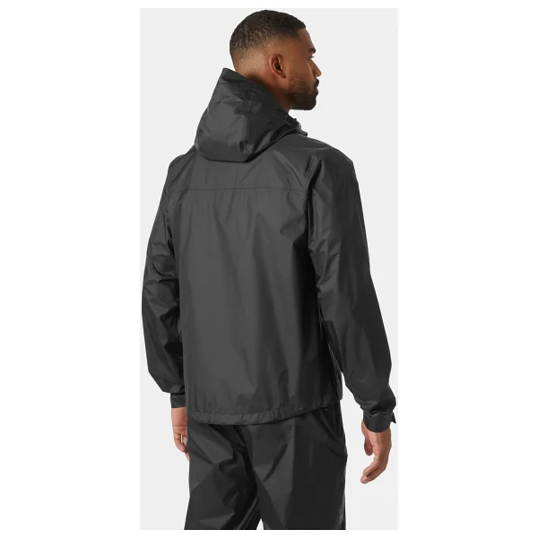 Helly Hansen Loke 2.0 Hha.63396-990 Kapüşonlu Siyah Erkek Yağmurluk - Görsel 3