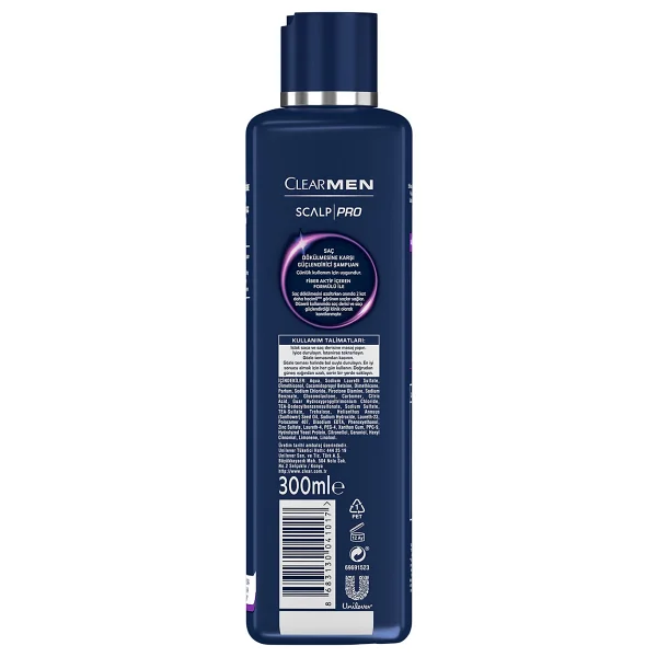 Clear Men Scalp Pro 300 Ml Saç Dökülmesine Karşı Şampuan - Görsel 9