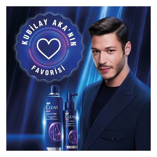 Clear Men Scalp Pro 300 Ml Saç Dökülmesine Karşı Şampuan - Görsel 8