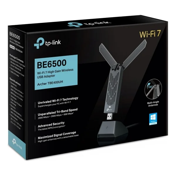 Tp-Link Archer Tbe400uh 6500 Mbps Kablosuz Ağ Adaptörü - Görsel 8