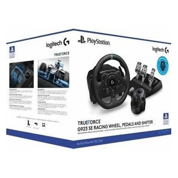 Logitech G923 True Force Oyun Direksiyonu + G Shifter - Görsel 2