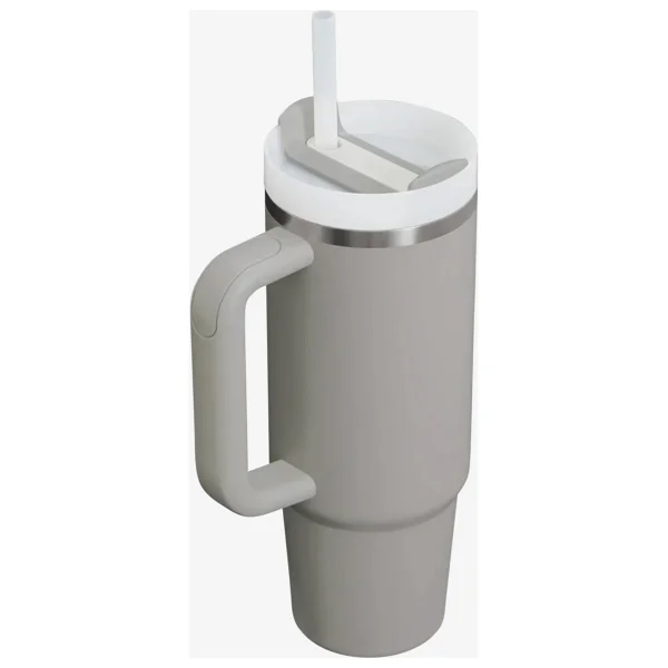 Stanley Quencher Gri 0.89 Lt Pipetli Termos Bardak - Görsel 5