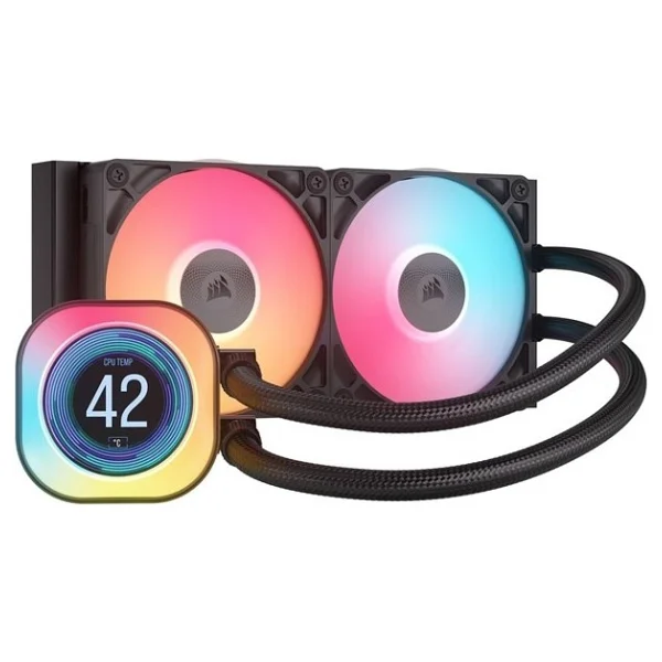 Corsair İcue Link Titan 240 RX Lcd Cw-9061022-Ww İşlemci Sıvı Soğutucu - Görsel 6