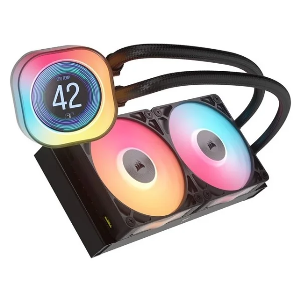Corsair İcue Link Titan 240 RX Lcd Cw-9061022-Ww İşlemci Sıvı Soğutucu - Görsel 2