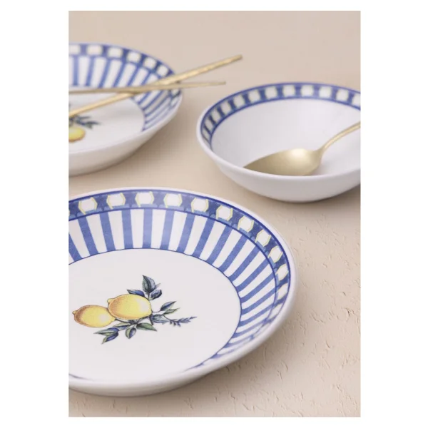 The Mia Odore Di Limone 6'lı 20 cm Yemek Tabağı - Görsel 4