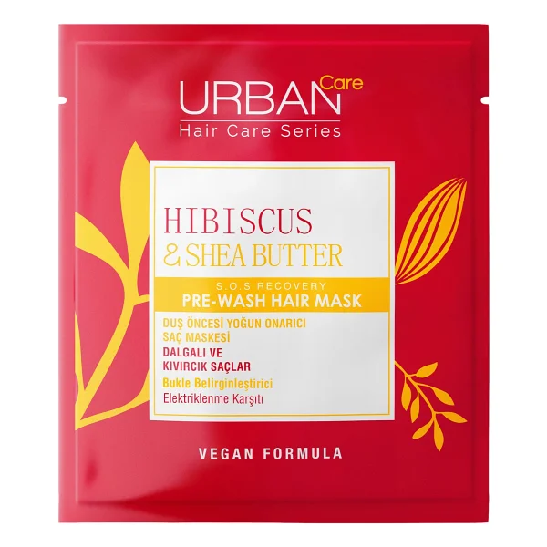Urban Care Twisted Curls Hibiscus Ve Shea Yağı Duş Öncesi Sos Onarıcı Saç Bakım Maskesi 50 Ml - Görsel 2