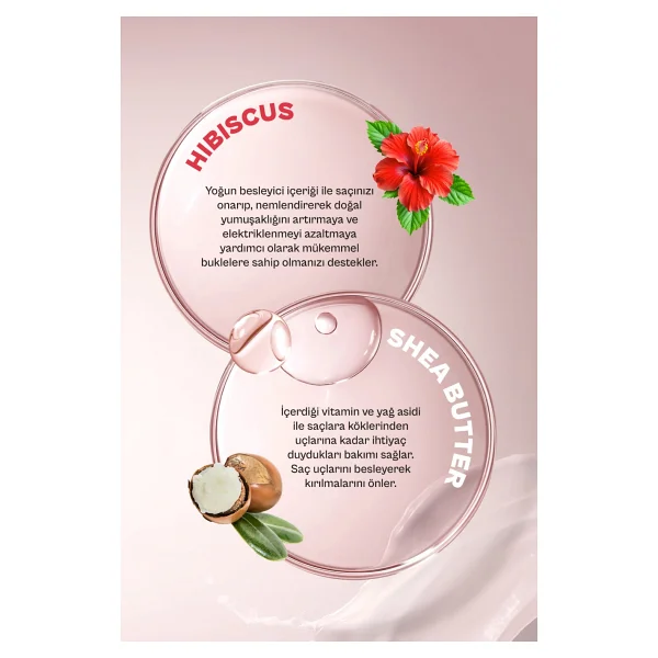 Urban Care Twisted Curls Hibiscus & Shea Butter 340 Ml Sülfatsız Şampuan - Görsel 3