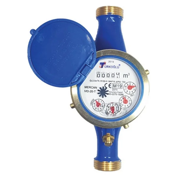 Türkoğlu Su Saati Su Sayacı Ev Iş Yeri Tipi Sayaç (R100) - Görsel 3