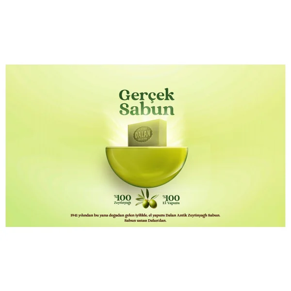 Dalan Antik Lavantalı Zeytinyağlı 6x150 Gr 6 Adet Sabun - Görsel 5