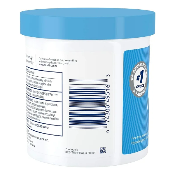 Desitin Rapid Relief Cream Kavanoz Pişik Kremi 454 gr - Görsel 3