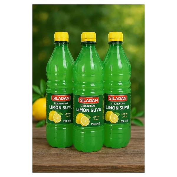 Sıladan Limon Suyu 1 Lt Pet X 3 Adet - Görsel 3