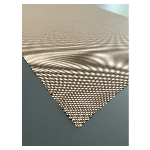 8'li Yıkanabilir File Kumaş Amerikan Servis - 30 X 45 Cm - Kahve - Görsel 7