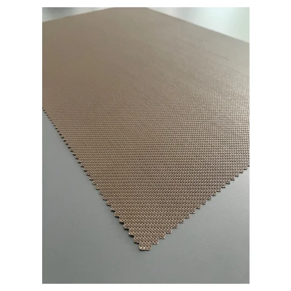 8'li Yıkanabilir File Kumaş Amerikan Servis - 30 X 45 Cm - Kahve - Görsel 5