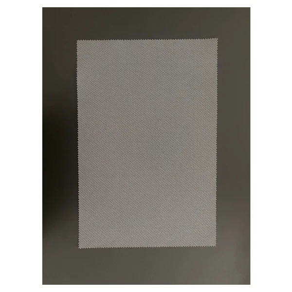 8'li Yıkanabilir File Kumaş Amerikan Servis - 30 X 45 Cm - Kahve - Görsel 6