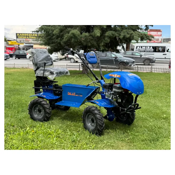 Dalaz Çapatrak 7 Hp 4x4 Mini Benzinli Bahçe Traktörü - Görsel 4