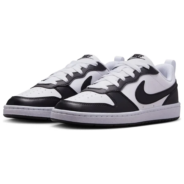 Nike Court Borough Low Recraft Gs Dv5456-131 Siyah-Beyaz Çocuk Spor Ayakkabı - Görsel 4