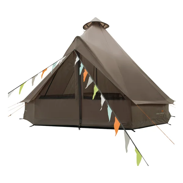 Easy Camp Vaulen Tipi 13m2 7 Kişilik Glamping Çadır - Kahverengi - Görsel 6