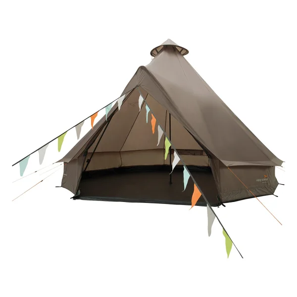 Easy Camp Vaulen Tipi 13m2 7 Kişilik Glamping Çadır - Kahverengi - Görsel 3