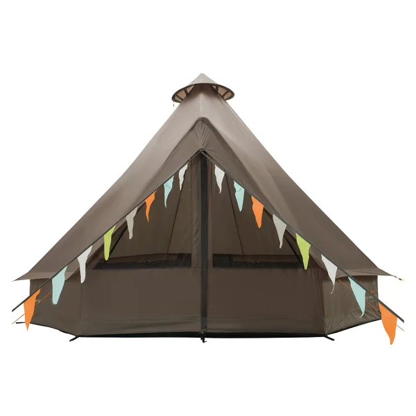 Easy Camp Vaulen Tipi 13m2 7 Kişilik Glamping Çadır - Kahverengi - Görsel 5