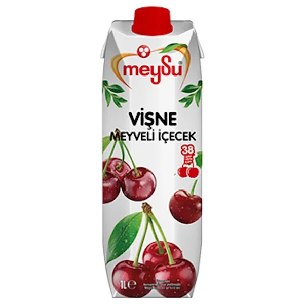 Meysu Meyve Nektarı 1 Lt X 4 Adet (Kayısı, Vişne, Şeftali, Karışık Meyve) - Görsel 5