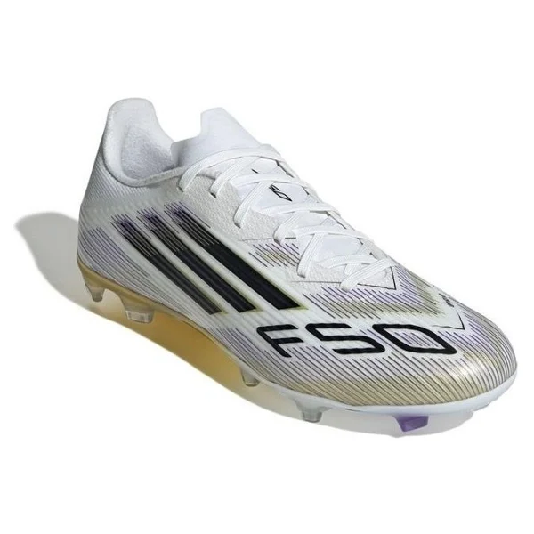 Adidas F50 League Fg/Mg Jı0005 Beyaz-Sarı Erkek Krampon - Görsel 10