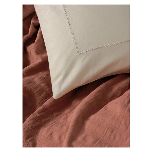 Cotton Box Natura Vilo Kiremit Çift Kişilik Pike Takımı - Görsel 3