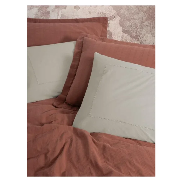 Cotton Box Natura Vilo Kiremit Çift Kişilik Pike Takımı - Görsel 5