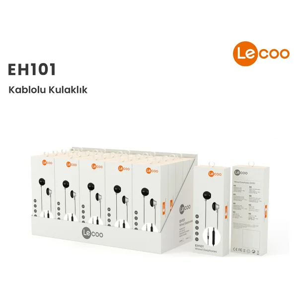 Lenovo Lecoo Eh101 Kablolu Kulak İçi Kulaklık - Görsel 8