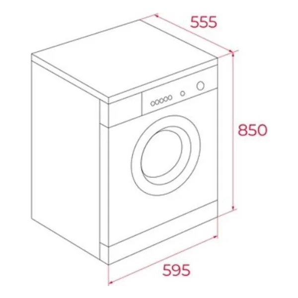 Teka Wmk 40940 Wh 9 Kg 1400 Devir Çamaşır Makinesi - Görsel 2