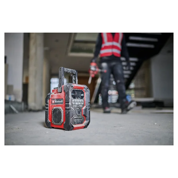 Einhell Akülü Radyo Te-Cr 18 Li Dab+/Fm/BT - Solo Power X-Change (18 V, Dab+, Fm, Bluetooth, Aux, USB, Otomatik İstasyon Arama, Tft Renkli Ekran, Ip65) - Görsel 4