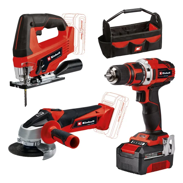 Einhell Te-Tk 18/3 Li Kit Js+CD+Ag Combo Set - Görsel 2
