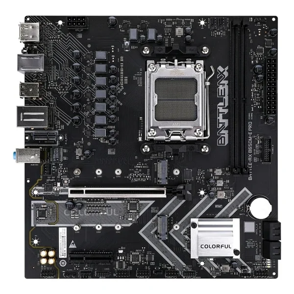 Colorful BATTLE-AX B650M-E PRO V14 AMD AM5 DDR5 Micro ATX Anakart - Görsel 6