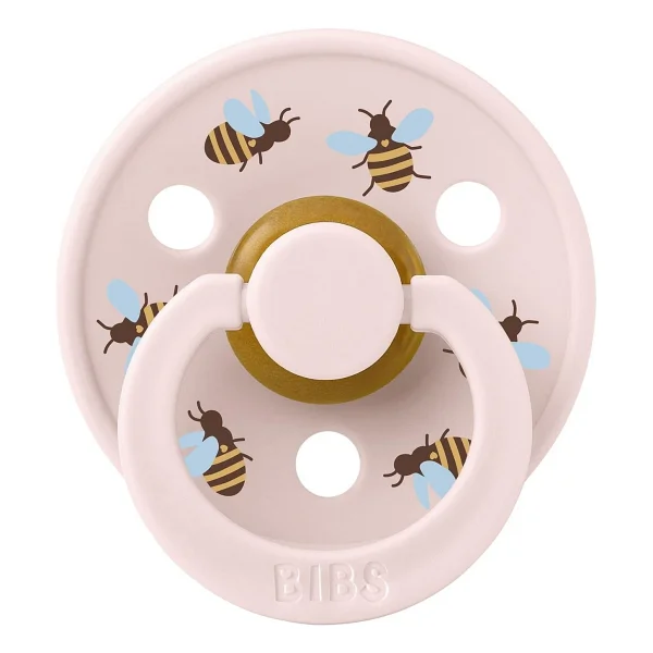 Bibs Studio Colour Bumblebee Friends 0-6 Ay Kauçuk Emzik - Görsel 5