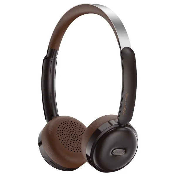 Havit H616bt Retro Kahverengi Kulak Üstü Bluetooth Kulaklık - Görsel 6