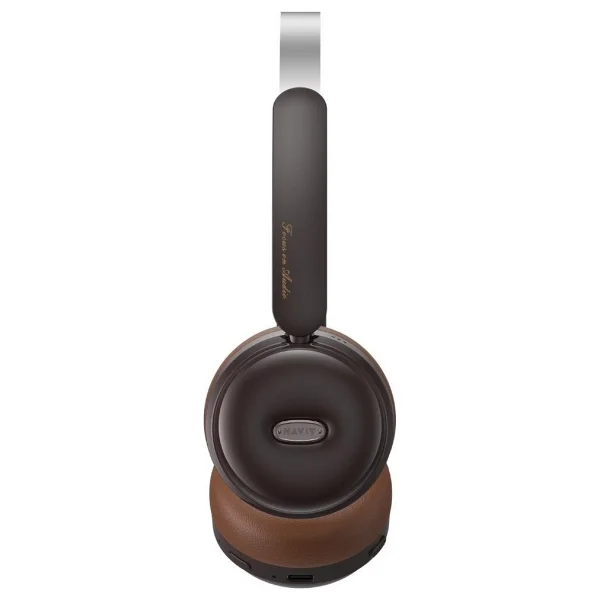 Havit H616bt Retro Kahverengi Kulak Üstü Bluetooth Kulaklık - Görsel 4