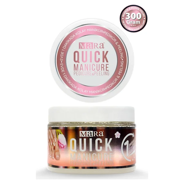 Mara Quick Manicure Hızlı Kolay Manikür & Pedikür Peeling 300 Gr - Görsel 9