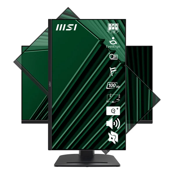 Msı Pro Mp275pg 27" 1 Ms Full HD Pivot Ips 100 Hz Monitör - Görsel 2
