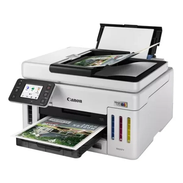 Canon Maxify Gx6140 Wi-Fi + Tarayıcı + Fotokopi Renkli Çok Fonksiyonlu Tanklı Mürekkep Püskürtmeli Yazıcı - Görsel 2