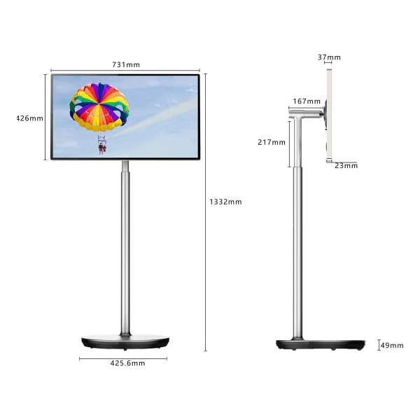 Thomson Go Plus 32ue5m45 4K Ultra HD 32" 82 Ekran Android Smart Taşınabilir TV - Görsel 2