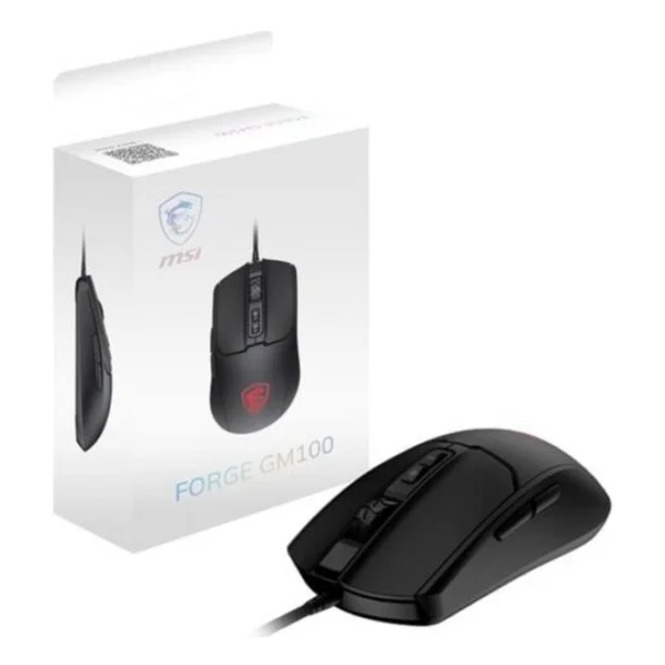 Msı Forge Gm100 RGB Optik Kablolu Oyuncu Mouse - Görsel 5