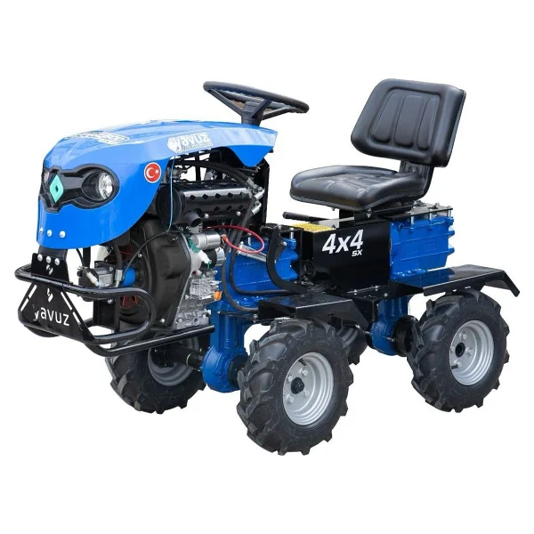Yavuz Y600SX 10 Hp 4x4 Mini Dizel Bahçe Traktörü - Görsel 2