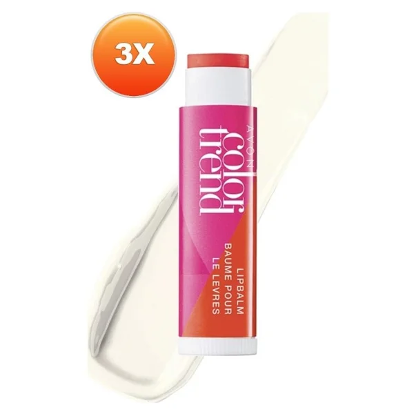 Avon Color Trend Lush Coconut 3 Adet Dudak Balmı - Görsel 7