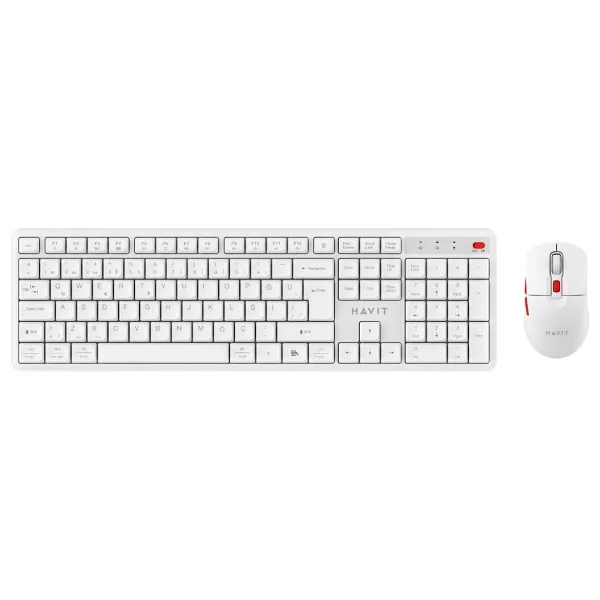 Havit Kb261wb Kablosuz Klavye Mouse Seti - Görsel 7